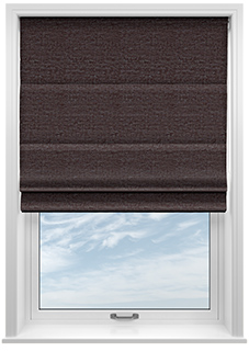 Maurice, Charcoal - Roman Blind